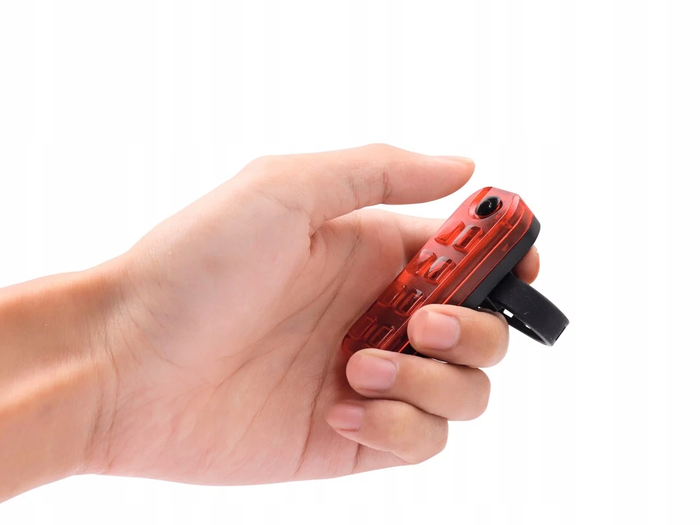 Verk Group Dviračio galinis žibintas LED su USB įkrovimu