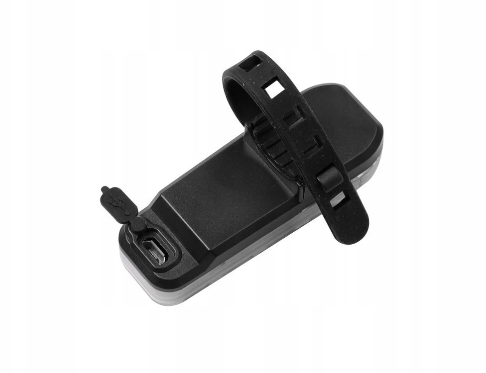 Verk Group Dviračio galinis žibintas LED su USB įkrovimu