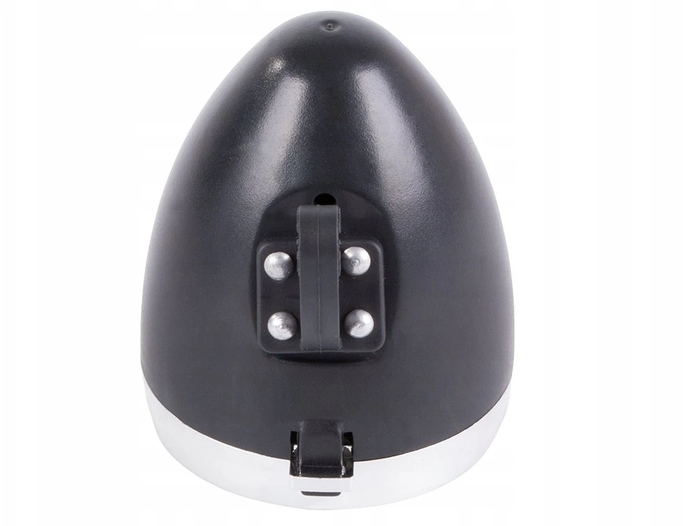 Verk Group Priekinis dviračio žibintas su 3 LED baterijomis, retro stiliaus, chromuotas
