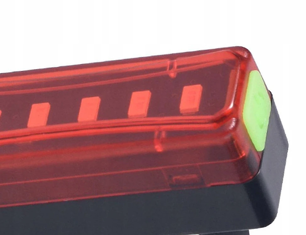 Verk Group Dviračio galinė lempa su LED apšvietimu ir USB įkrovimu