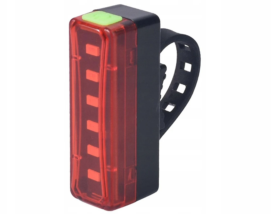 Verk Group Dviračio galinė lempa su LED apšvietimu ir USB įkrovimu