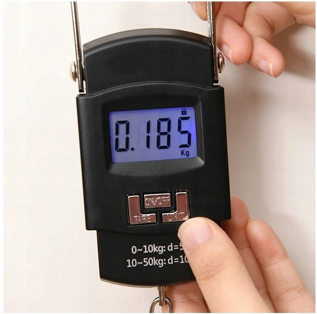 Verke KELIONĖS ŽVEJYBOS KABLIS SVARSTYKLĖS LCD 50 KG