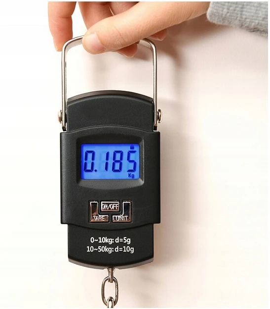 Verke KELIONĖS ŽVEJYBOS KABLIS SVARSTYKLĖS LCD 50 KG