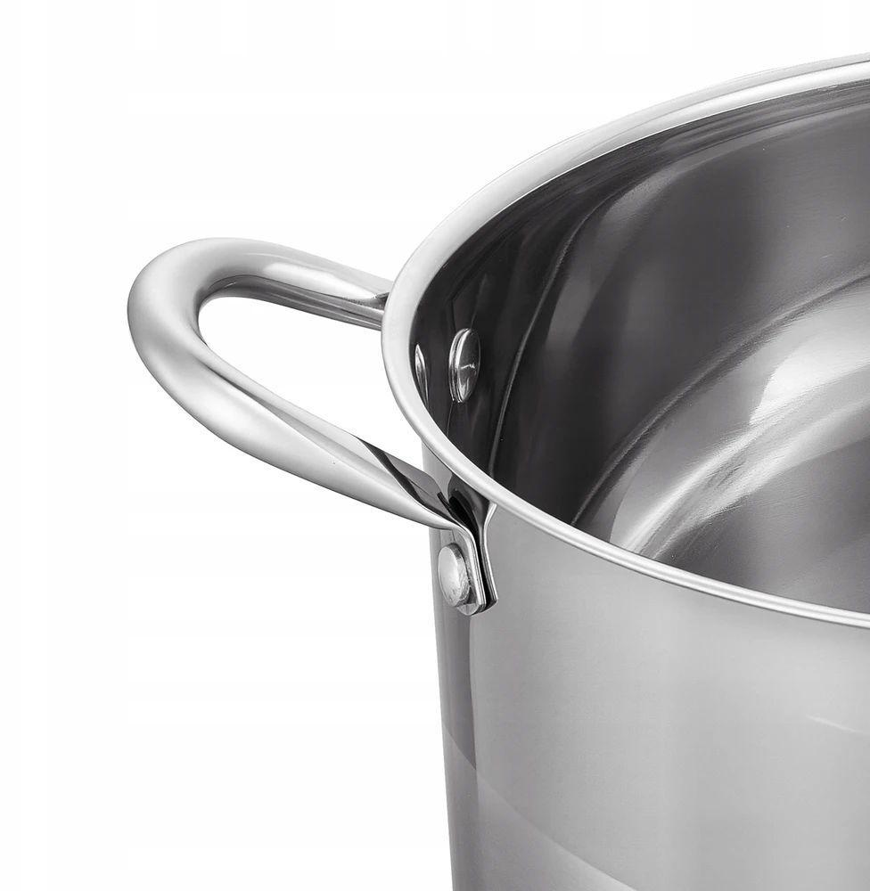 VEVOR Nerūdijančio plieno puodas su stiklo dangčiu, 11,4 l