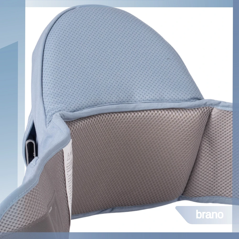 VEŽĖKLĖ, KLUBŲ NEŠĖŽĖ VAIKAMS, MEDVILNINĖ ERGONOMIKĖ SĖDYNĖ