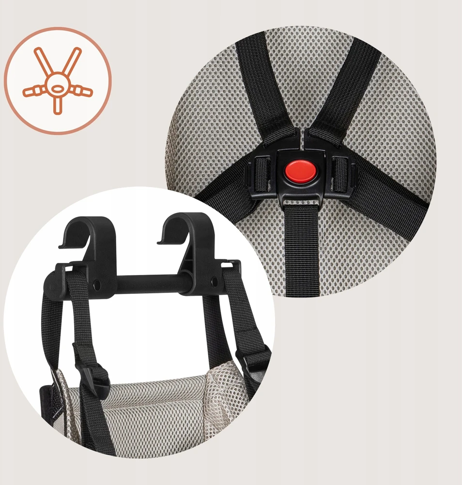 Vežimėlio hamakas Lionelo Cama Baby Set