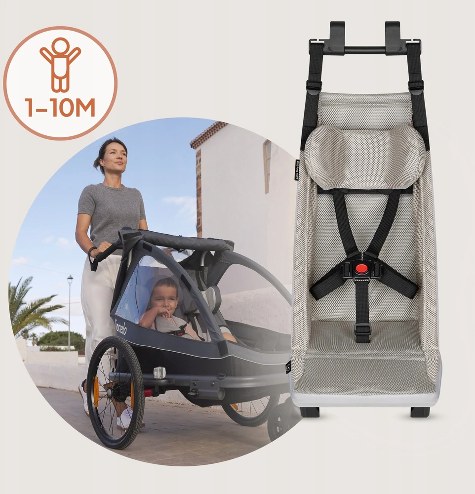 Vežimėlio hamakas Lionelo Cama Baby Set