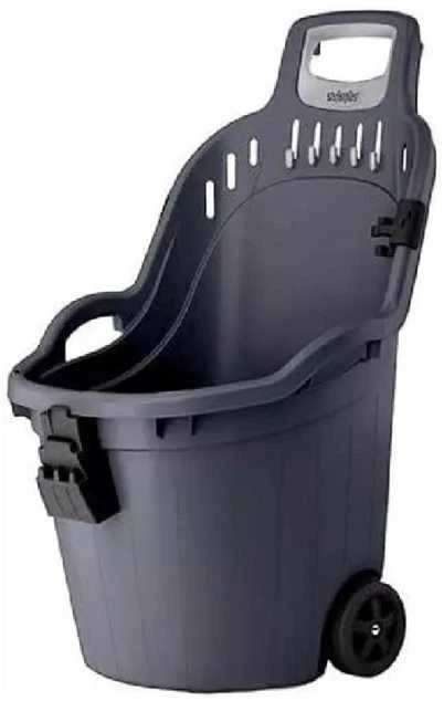 Vežimėlis sodo plastikinis 59,5x53x88,5 cm 50 l 76211 Italija STEFANPLAST (6)