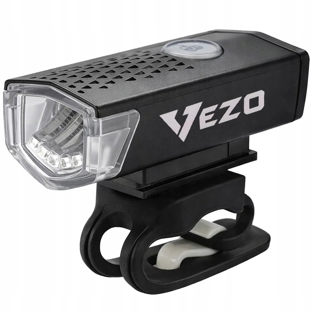 VEZO 2x Dviračio apšvietimas PRIEKINIS GALINIS LED DVIRAČIO RINKINYS USB PRIEKIS GALINIS