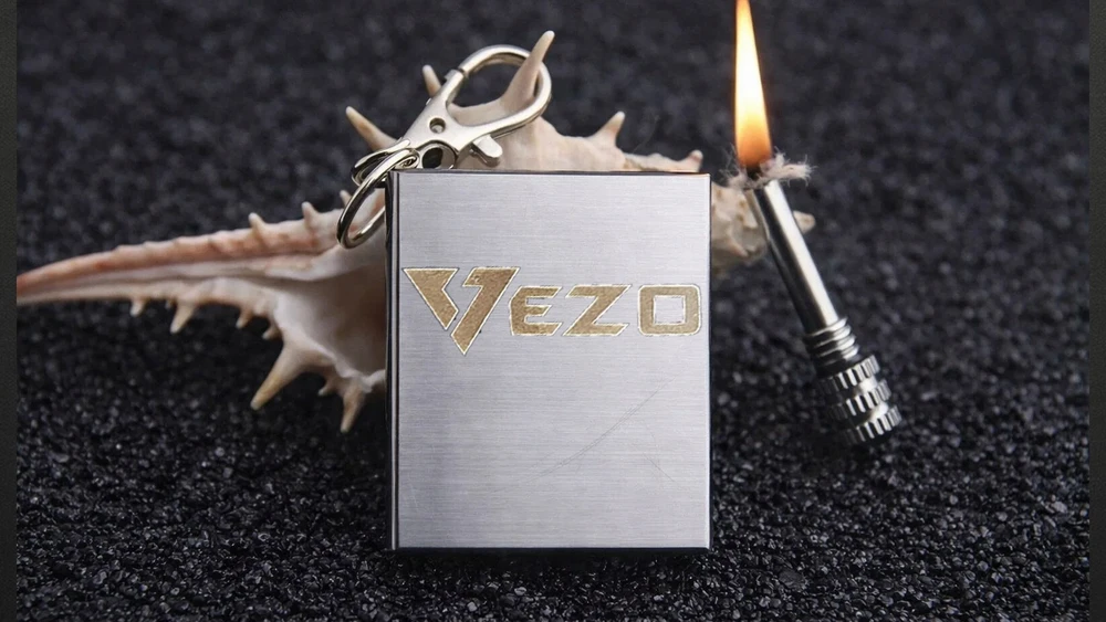 VEZO ETERNAL MATCH MAGNESIUM FIRST SURVIVAL KEYRING AMERICAN STRONG STRONG