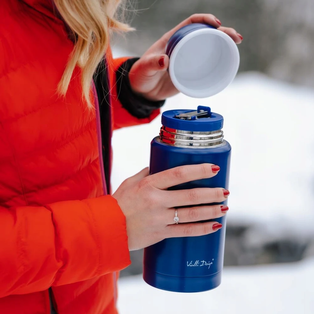 Vialli Design Dinner thermos 750ml navy mėlynas 8142