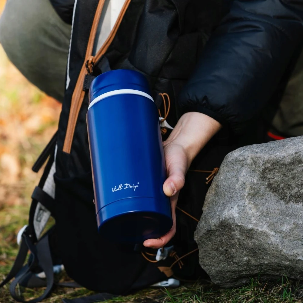 Vialli Design Dinner thermos 750ml navy mėlynas 8142