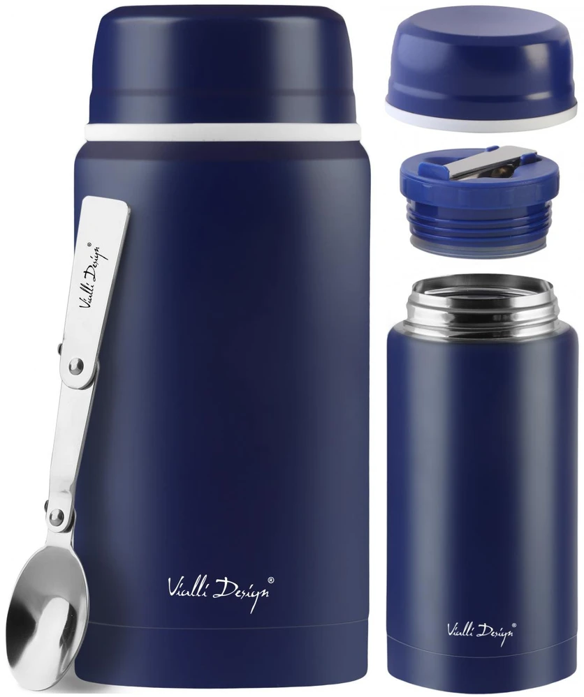 Vialli Design Dinner thermos 750ml navy mėlynas 8142
