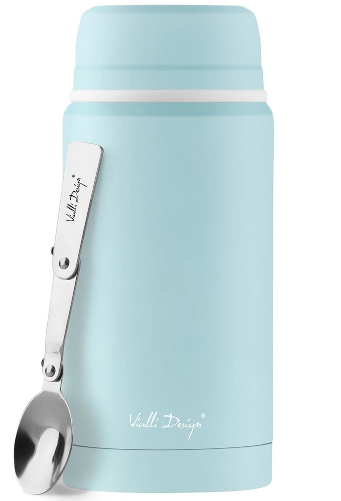 Gertuvė Vialli Design pietų termosas Fuori, 750 ml, mėtų spalvos