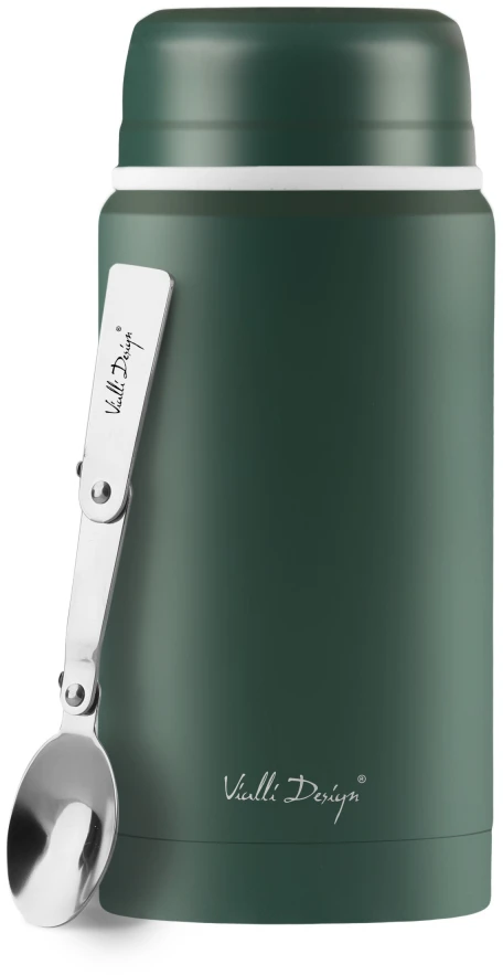 Vialli Design Kulig Spolka su o.o (Lenkija) Termosas maistui, nerūdijantis plienas, žalias 750ml