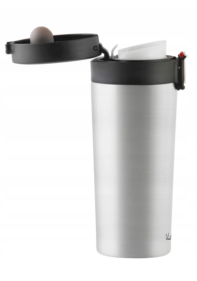 Vialli Design termo puodelis Fuori, 400 ml, plieno spalvos/matinis