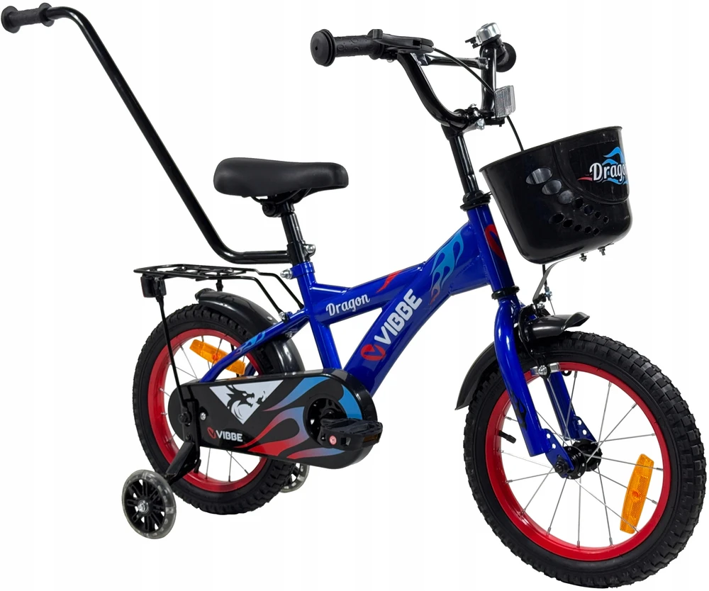 Vibbe VAIKŲ BMX DVIRAČIO 14 colių kreiptuvas ŠVIESOS ŠONINIAI RATAI VAIKŲ DVIRAČIO V