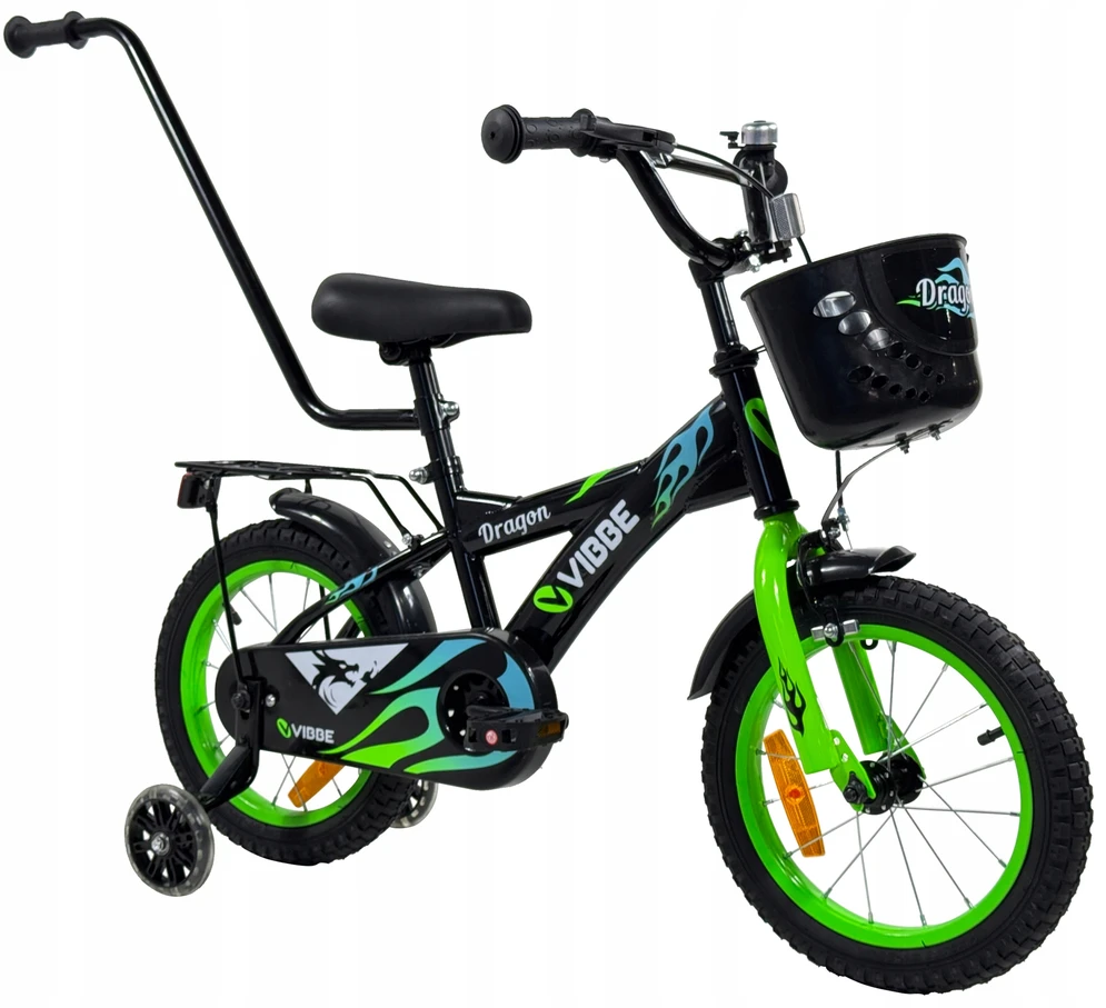 Vibbe VAIKŲ BMX DVIRAČIO 14 colių kreiptuvas ŠVIESOS ŠONINIAI RATAI VAIKŲ DVIRAČIO V