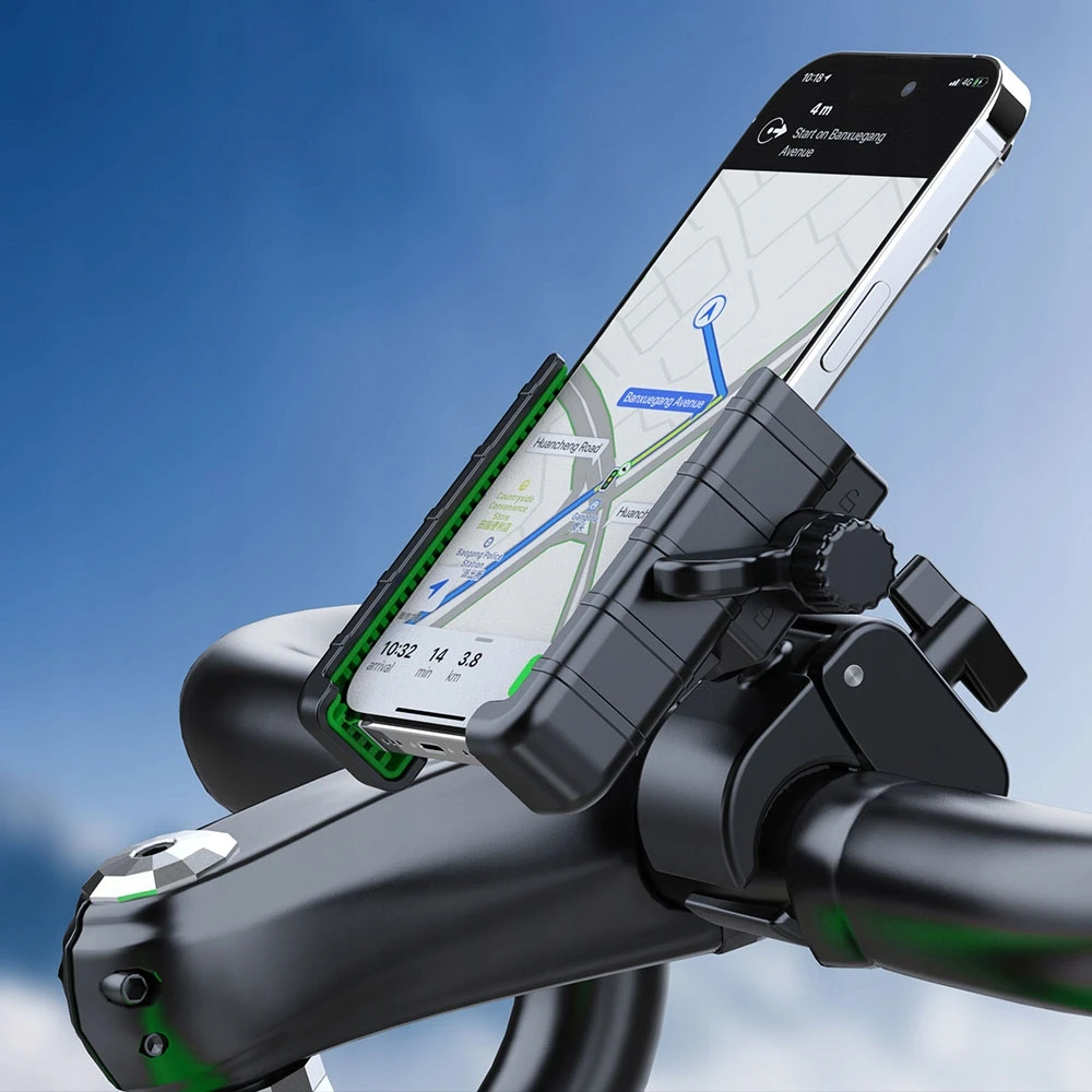 Vibike DVIRAČIO LAIKIKLIS TELEFONUI DVIRAČIUI, MOTOCIKLIUI, MOTOROLERIUI, VEIKIMUI, GALINGAS GPS