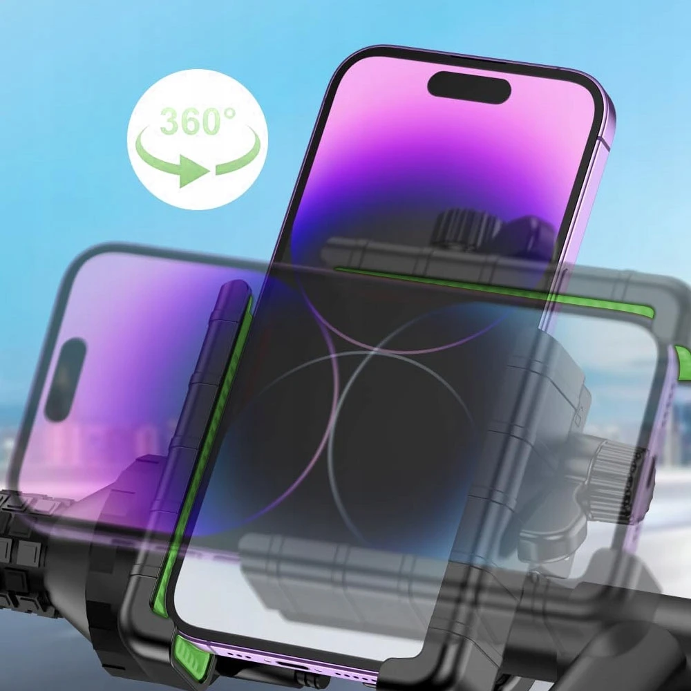 Vibike DVIRAČIO LAIKIKLIS TELEFONUI DVIRAČIUI, MOTOCIKLIUI, MOTOROLERIUI, VEIKIMUI, GALINGAS GPS