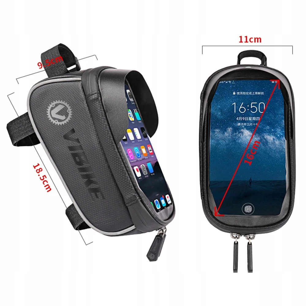 VIBIKE SAKWA BAG DVIRAČIO VAGONAS DVIRAČIO MOTOCIKLO VARENĖS TELEFONU