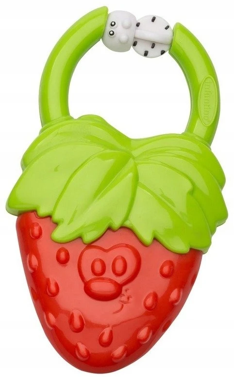VIBRATING TEETHER Strawberry TEETHER 3M+ Infantino