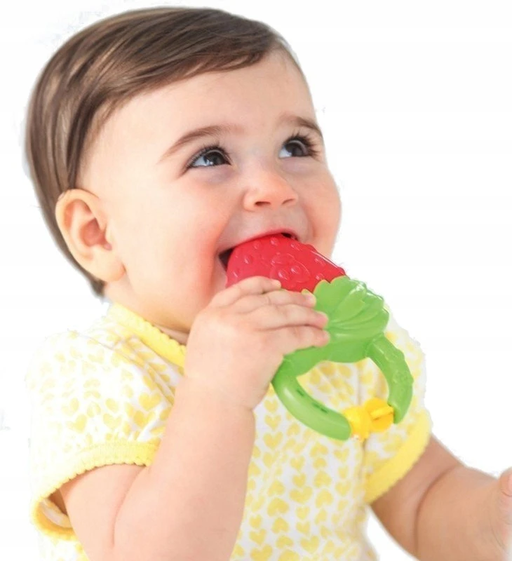 VIBRATING TEETHER Strawberry TEETHER 3M+ Infantino