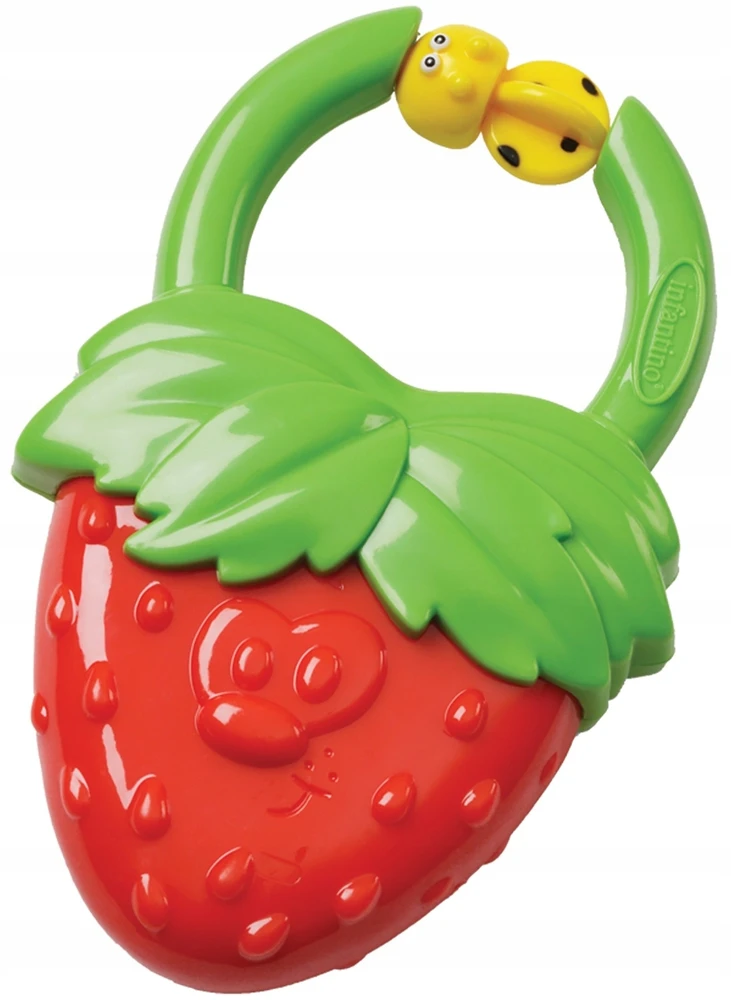 VIBRATING TEETHER Strawberry TEETHER 3M+ Infantino