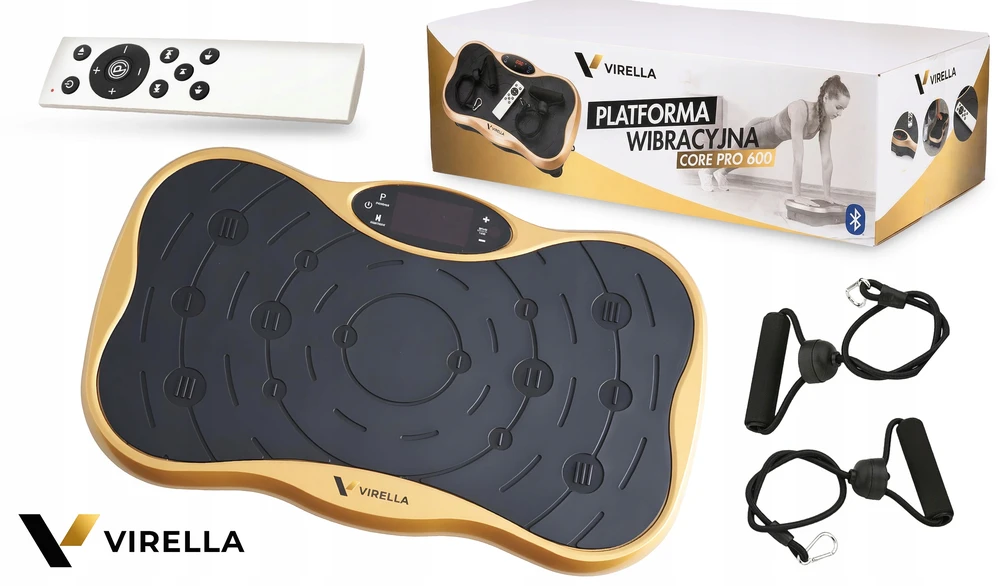 Vibruojanti treniruočių platforma Virella Core Pro 600