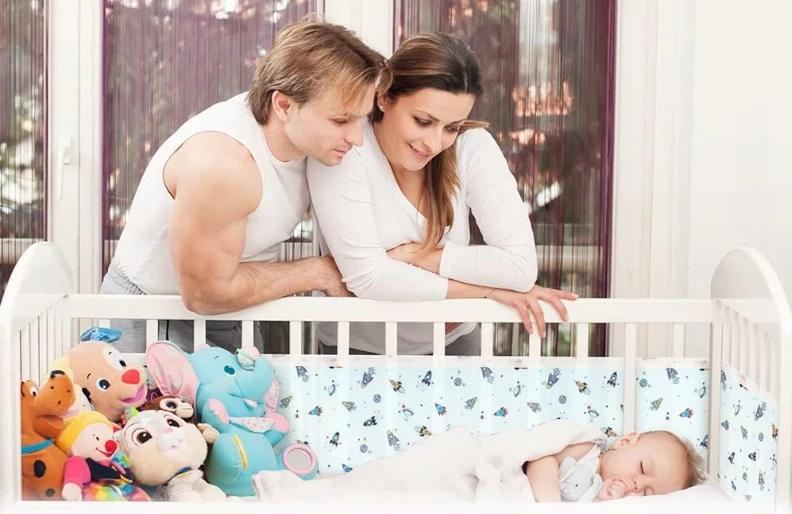 ‎Vicloon OCHRANIACZ DO ŁÓŻECZKA DZIECIĘCEGO OCHRONA KRAWĘDZI ŁÓŻKA ZABEZPIECZENIE