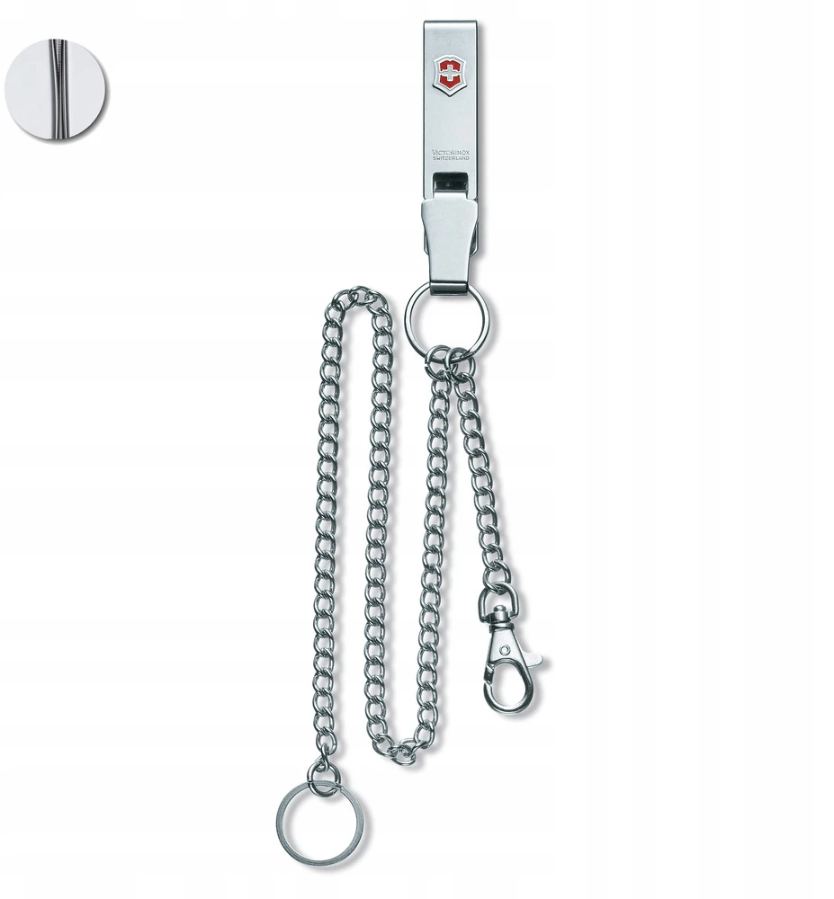 „Victorinox“, diržų pakabukas daugialypis metalas, sidabras, aksesuarai kišeniniams peiliams, lauko, daugiafunkciai