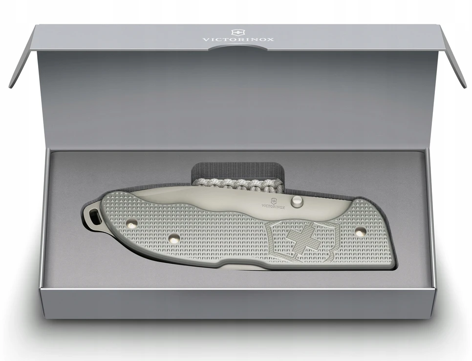 Victorinox Evoke Alox peilis su klipsu ir parakordo pakabuku