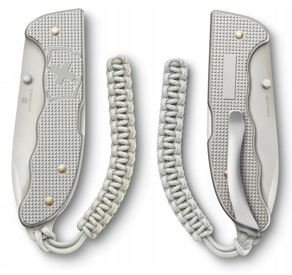 Victorinox Evoke Alox peilis su klipsu ir parakordo pakabuku