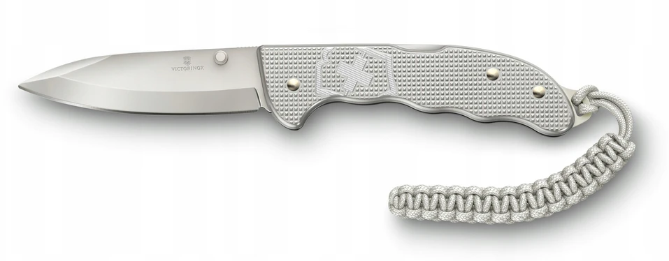 Victorinox Evoke Alox peilis su klipsu ir parakordo pakabuku
