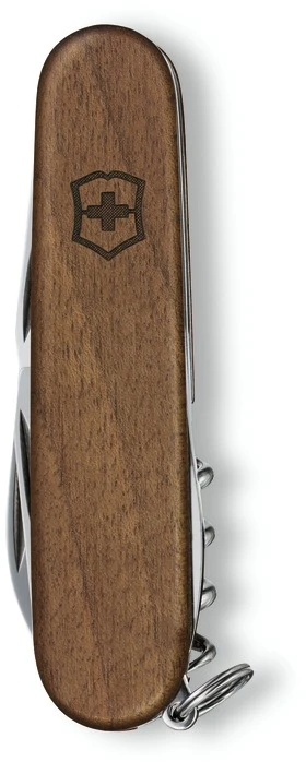 Victorinox Huntsman Wood daugiafunkcis peilis su medžio rankena