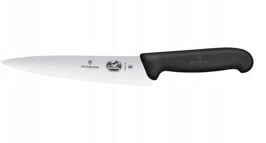 Victorinox universalus virtuvinis peilis 19 cm, banguotas ašmenys