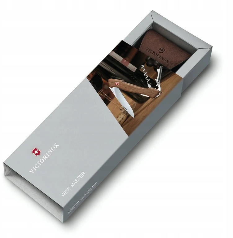 Victorinox Wine Master 0.9701.64 peilis su alyvuogių medžio rankena