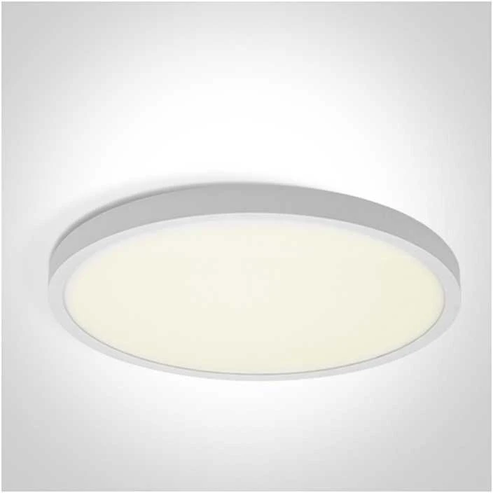 Lubinis šviestuvas 50W LED vidaus plafonas, apvalus, baltas, 2800/3200/4000K, 62006D/W/V