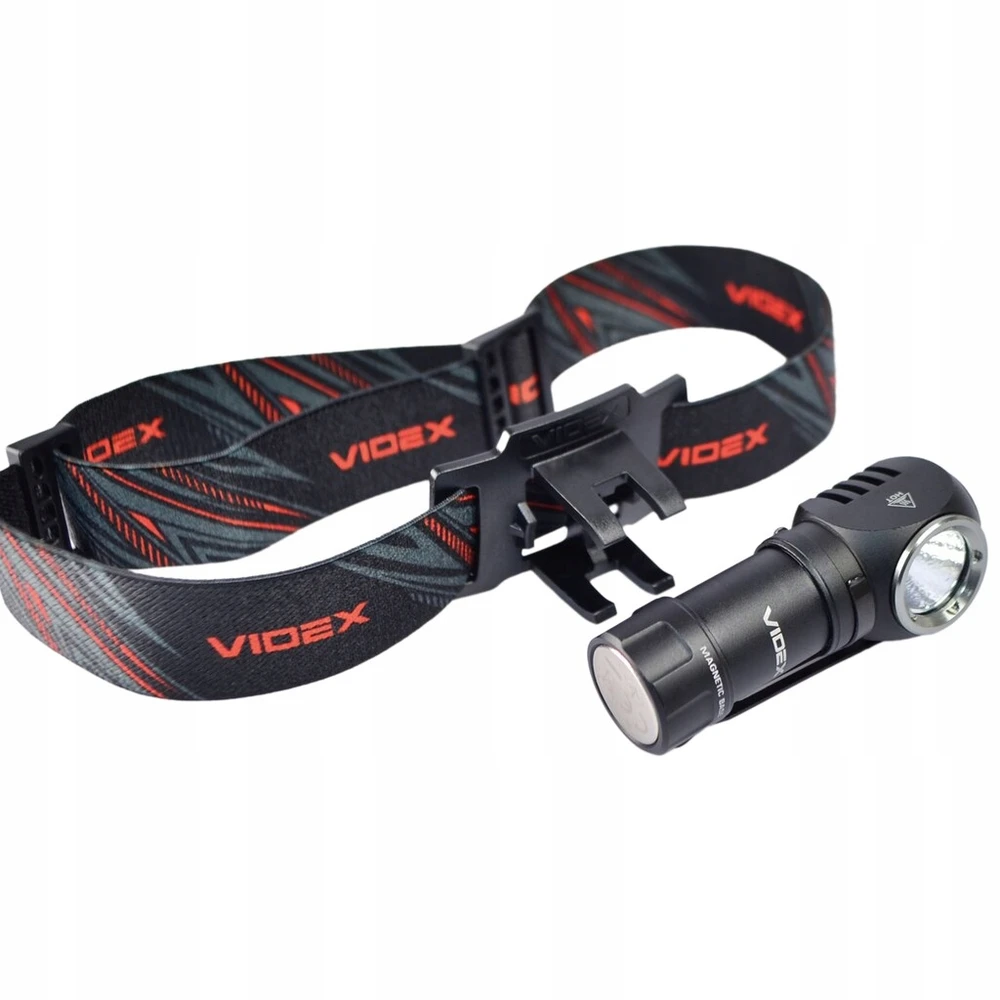 Videx Įkraunamas 2-in-1 LED žibintuvėlis 10W IP68 - šaltai balta (5700K) - 600Lm