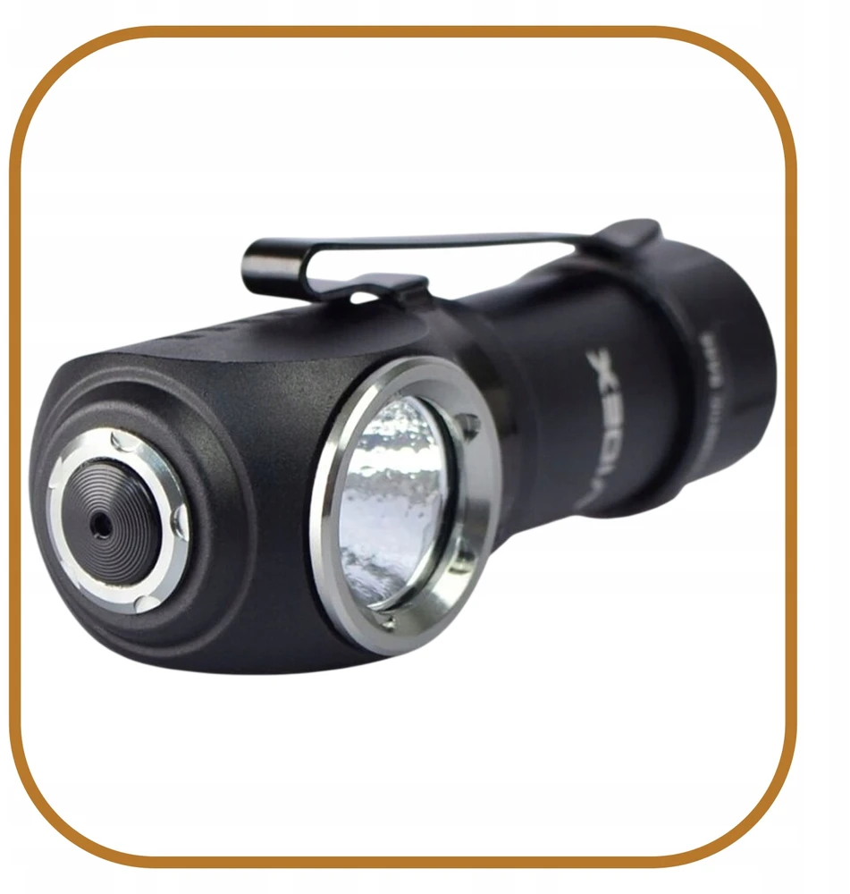 Videx Įkraunamas 2-in-1 LED žibintuvėlis 10W IP68 - šaltai balta (5700K) - 600Lm