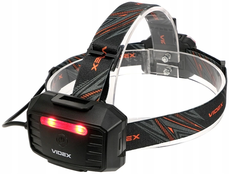 Videx Įkraunamas LED priekinis žibintas 20W IP65 - šaltai balta (6500K) - 1400Lm
