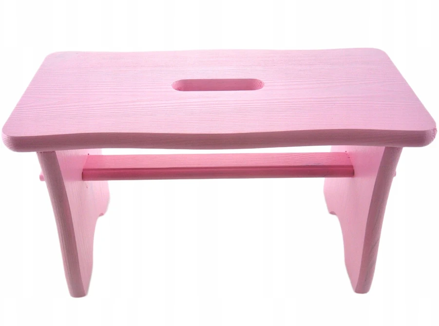 VIDUTINIAI RAUSVA DAŽYTA taburetė RYCZKA WOODEN STOOL virtuvės taburetė FSC
