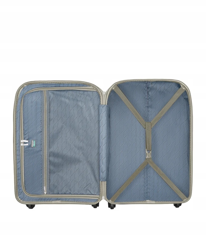 Vidutinio dydžio lagaminas PUCCINI Manchester ABS022B-6C (šampano spalvos)