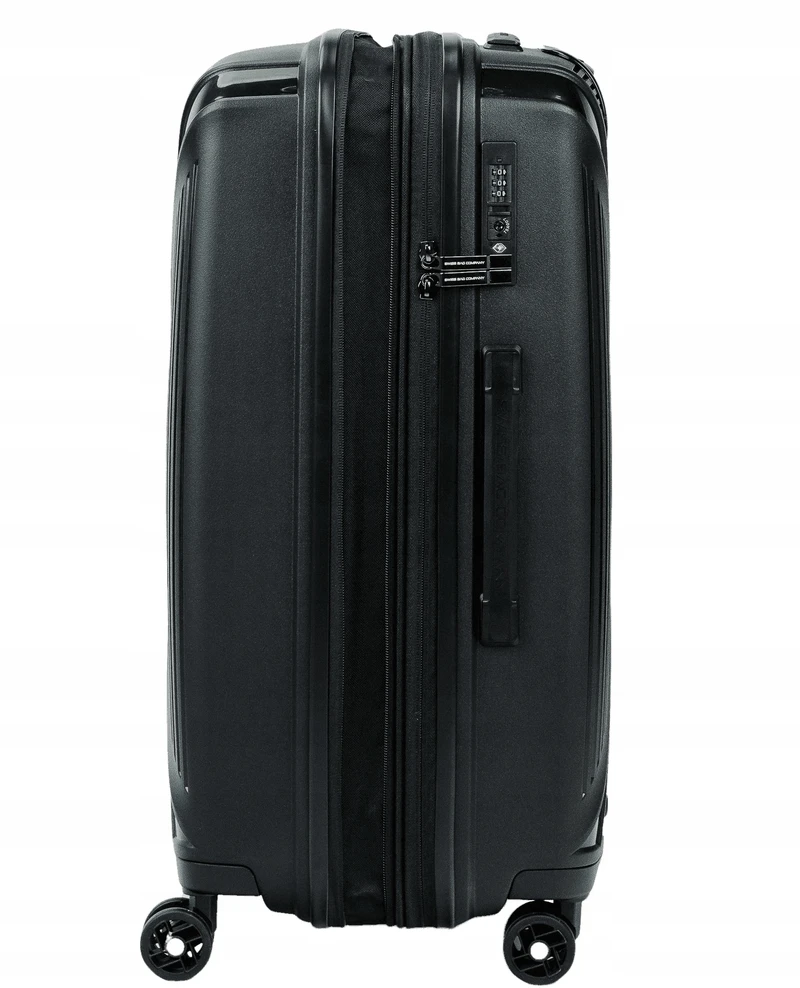 Vidutinio dydžio lagaminas SwissBags Cross-Box 67 cm juodas
