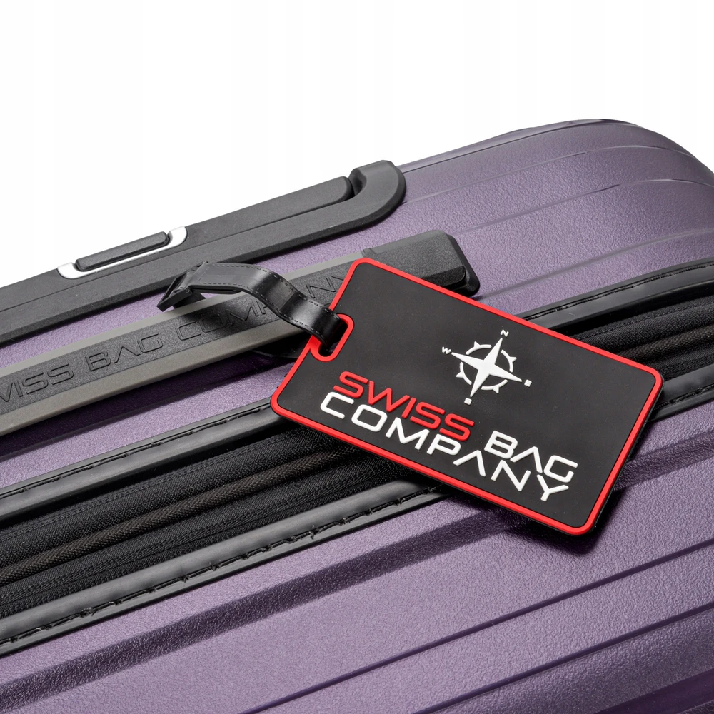 Kelioninis Vidutinio dydžio lagaminas Swissbags Echo 72- 89l 65cm polipropileno tsa kietasis lagaminas
