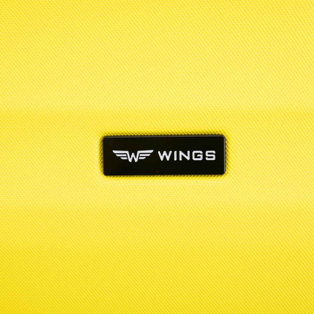 Vidutinio Dydžio Lagaminas Wings Abs+ Vulture 24" Geltonas