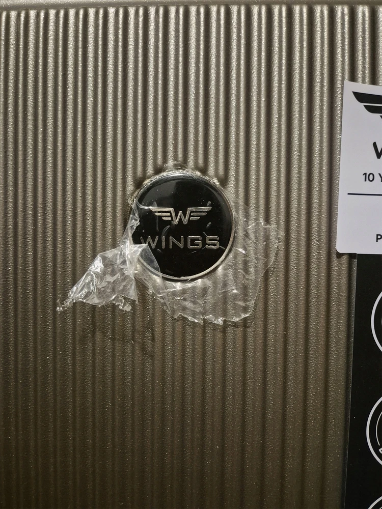 Vidutinio Dydžio Lagaminas Wings Pc African Eagle 24" Bronzas