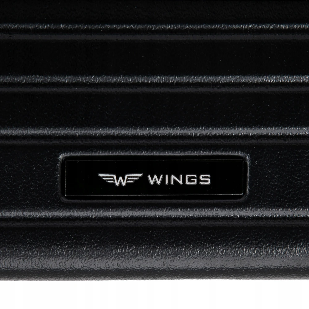 Vidutinio Dydžio Lagaminas Wings X Tuse Customized 24" Girl Juodas