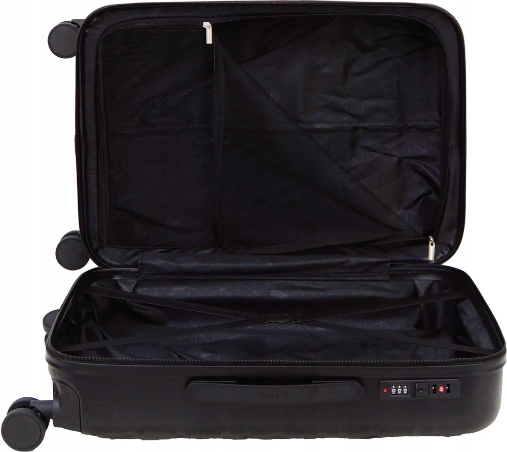 VIDUTINIS lagaminas ANT WHEELS XL TRAVEL lagaminas GRAVITT 8844 KIETAS POLIKARBONATO KREPŠIS