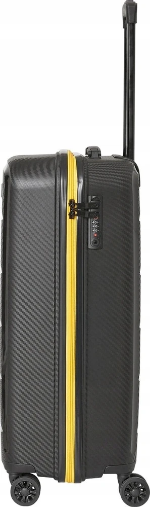 Vidutinis lagaminas CAT 8438001, juodas